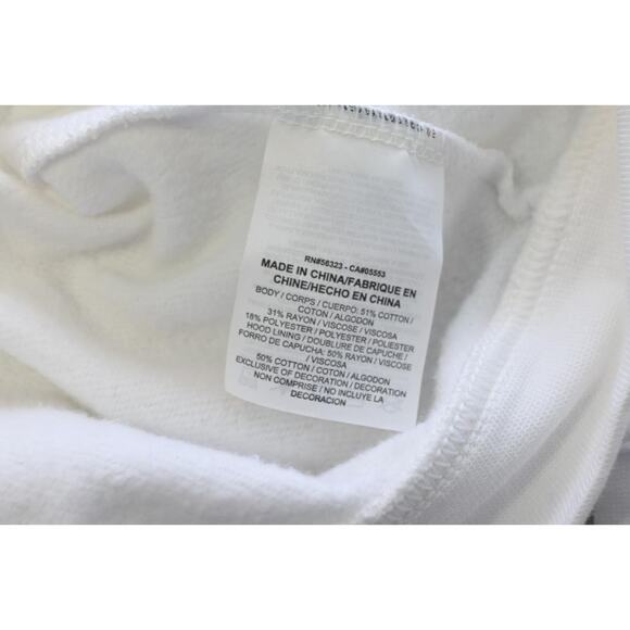 Nike Hoodie Jacket Performance White San Antonio Sweatshirt Womens Size XL - Picture 9 of 10